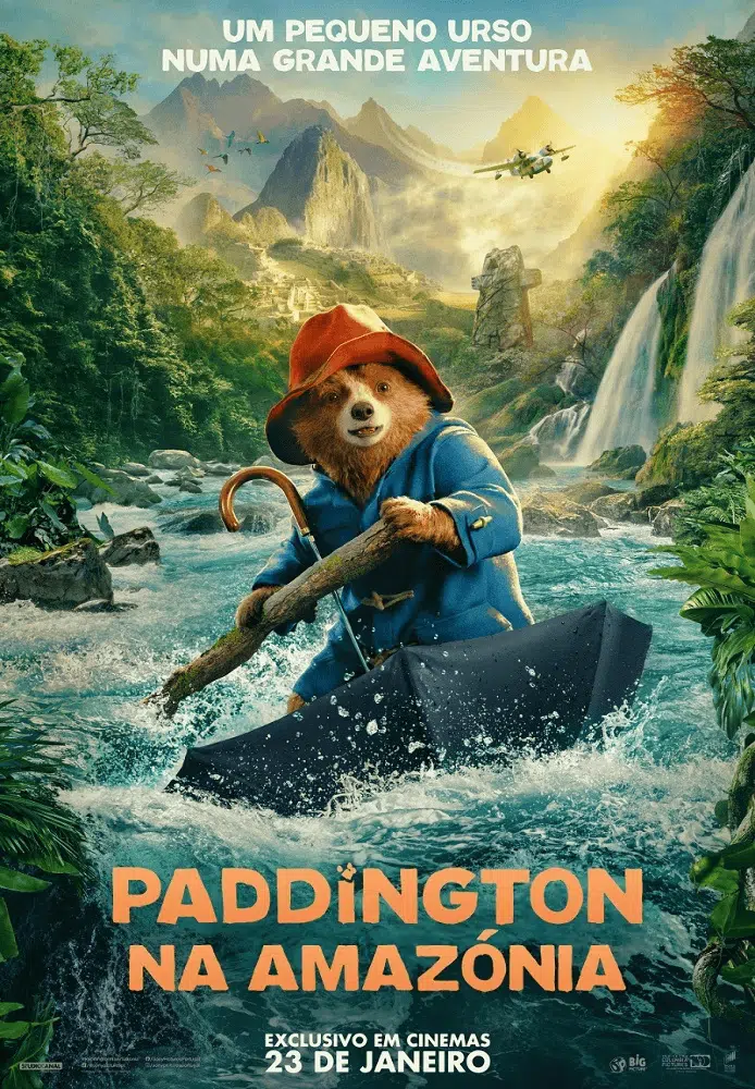 Filme Paddington na Amazónia